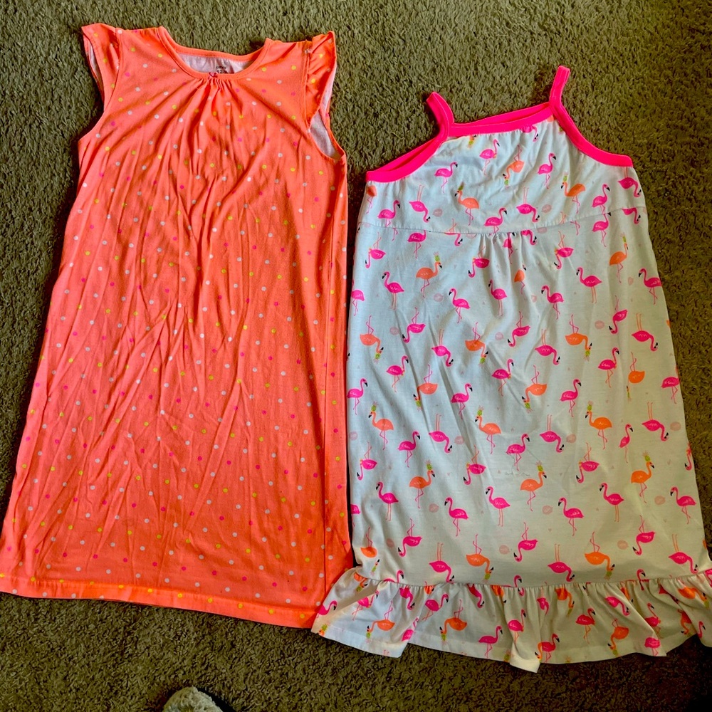 Carters size 12/14 nightgowns